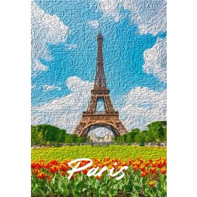 Eiffel Tower magnet board