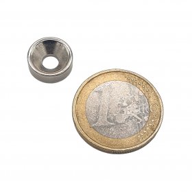 Neodymium screw magnet D12x4