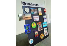 (2) Rigid magnet 3x2in