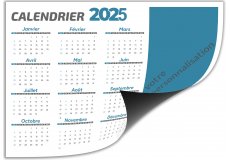 Calendrier publicitaire magntique A5 (modle 01)