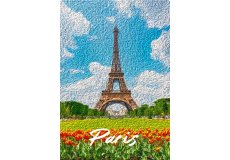 Eiffel Tower magnet board