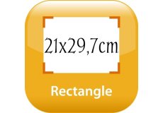 Kalendermagnete, spitze Ecken 21x29,7mm