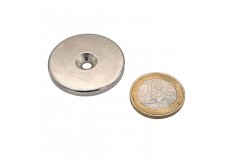 Magnete a vite al neodimio D34x4