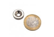 Neodymium screw magnet D15x4