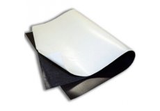 Feuille magnétique blanc brilliant Aimant flexible 0,8mm x 0,62m x