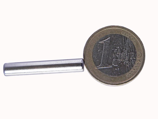 Aimant rond Disque Ø 20 mm, hauteur 3 mm Néodyme N45 (NdFeB) Époxy