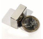 Neodym-Magnete, Blcke 25 x 20 x 10 mm